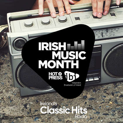 Ireland's Classic Hits Radio Supports Irish Music Month 2023