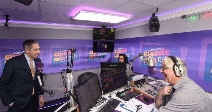 An Taoiseach Simon Harris Launches New Studios for Ireland's Classic Hits Radio